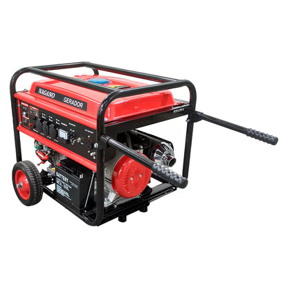 Gerador de Energia a Gasolina 10 KVA (8kVA Nominal) 110/220V Partida Elétrica