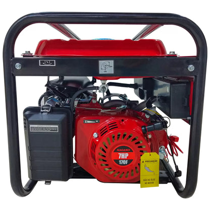 Gerador de Energia a Gasolina 3.6 KVA (3000W) Partida Elétrica 110/220V