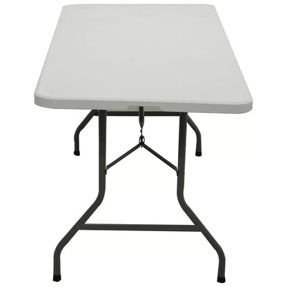 Mesa Dobrável Portátil 1,80m Vira Maleta Reforçada – Camping, Eventos e Uso Profissional