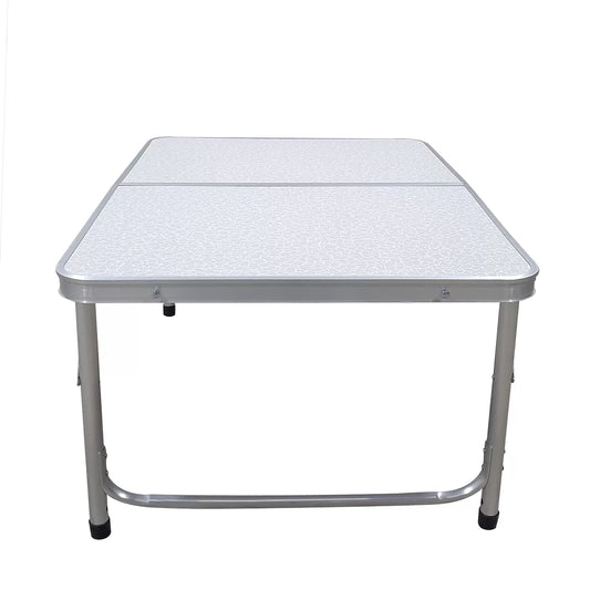 Mesa Dobrável Portátil 90cm Vira Maleta – Camping, Praia e Eventos