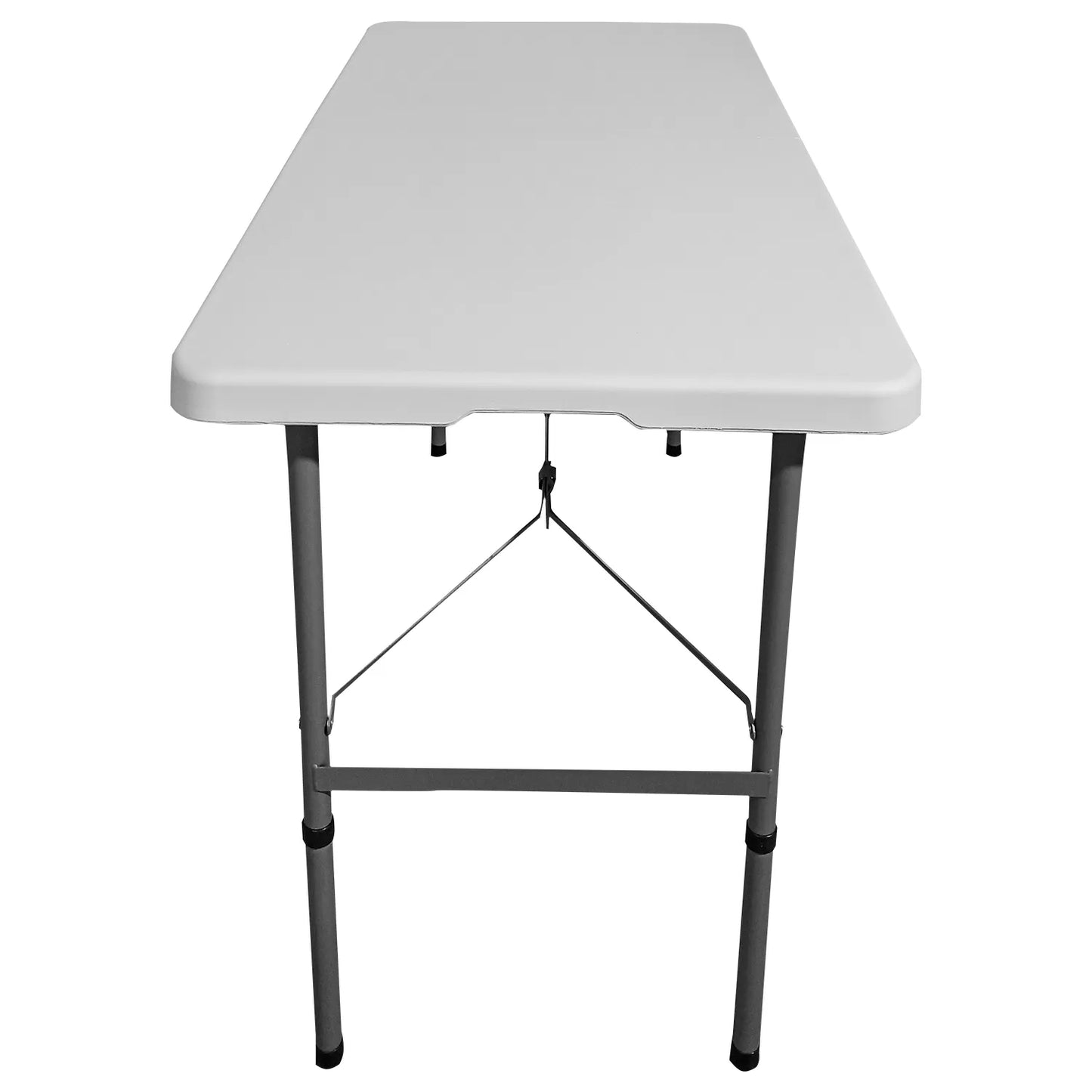 Mesa Dobrável Portátil 1,22m Vira Maleta Reforçada – Camping, Eventos e Uso Profissional