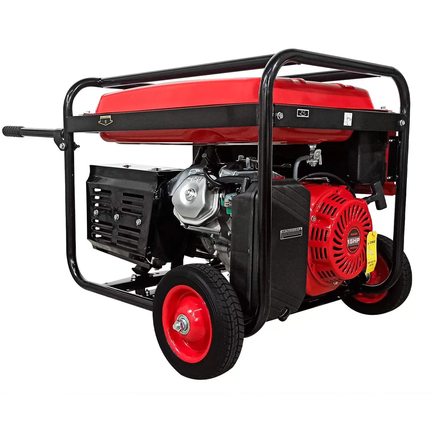 Gerador de Energia a Gasolina 8.2 KVA (5.5kW) 110/220V Partida Elétrica