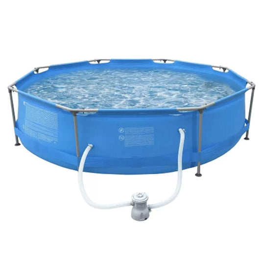 Piscina Estruturada Redonda 366x76cm 6805L com Bomba Filtro 220V