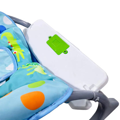 Cadeirinha de Descanso para Bebê com Balanço Manual, Reclinação e Vibração