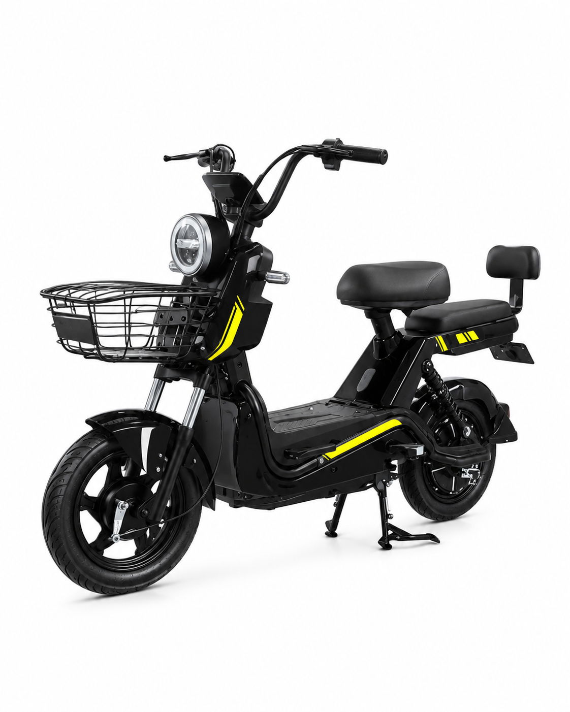 Moto Scooter Elétrica 1000W 32km/h Sem CNH Autonomia até 80km com Banco Duplo – I Bike