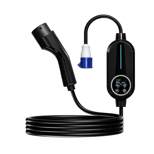 Carregador Portátil para Carro Elétrico 32A 7kW Bivolt Tipo 2