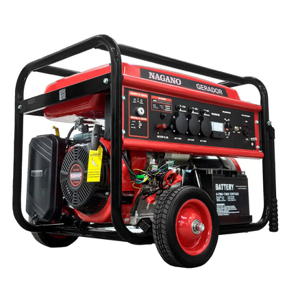Gerador de Energia a Gasolina 10 KVA (8kVA Nominal) 110/220V Partida Elétrica