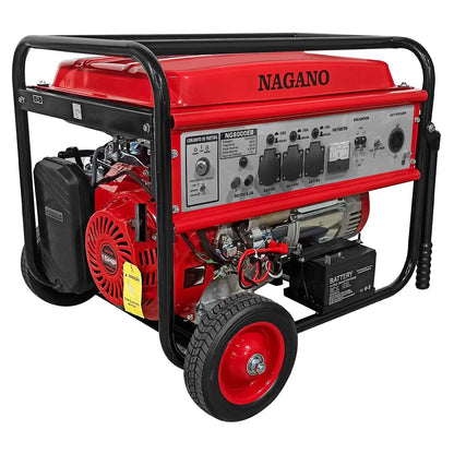 Gerador de Energia a Gasolina 8.2 KVA (5.5kW) 110/220V Partida Elétrica