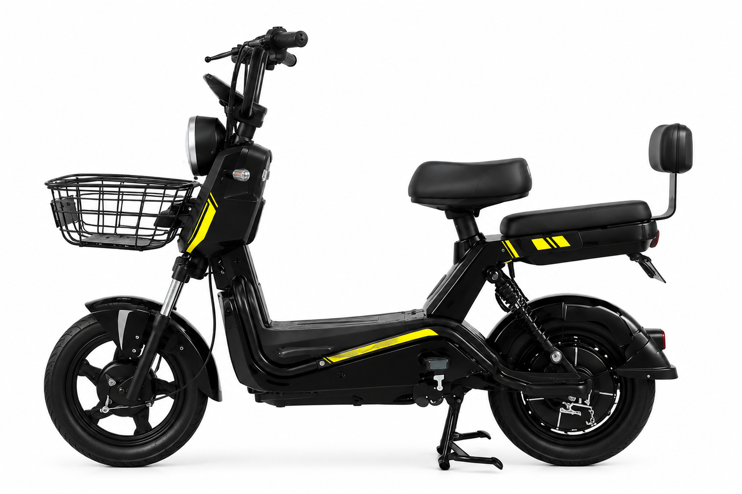Moto Scooter Elétrica 1000W 32km/h Sem CNH Autonomia até 80km com Banco Duplo – I Bike
